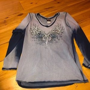 Harley Davidson Long Sleeve Shirt Size XL